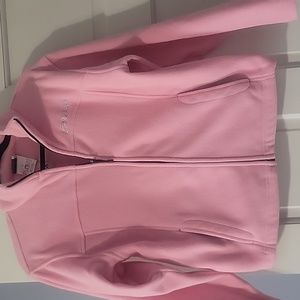 Spyder Pink kids fleece jacket large